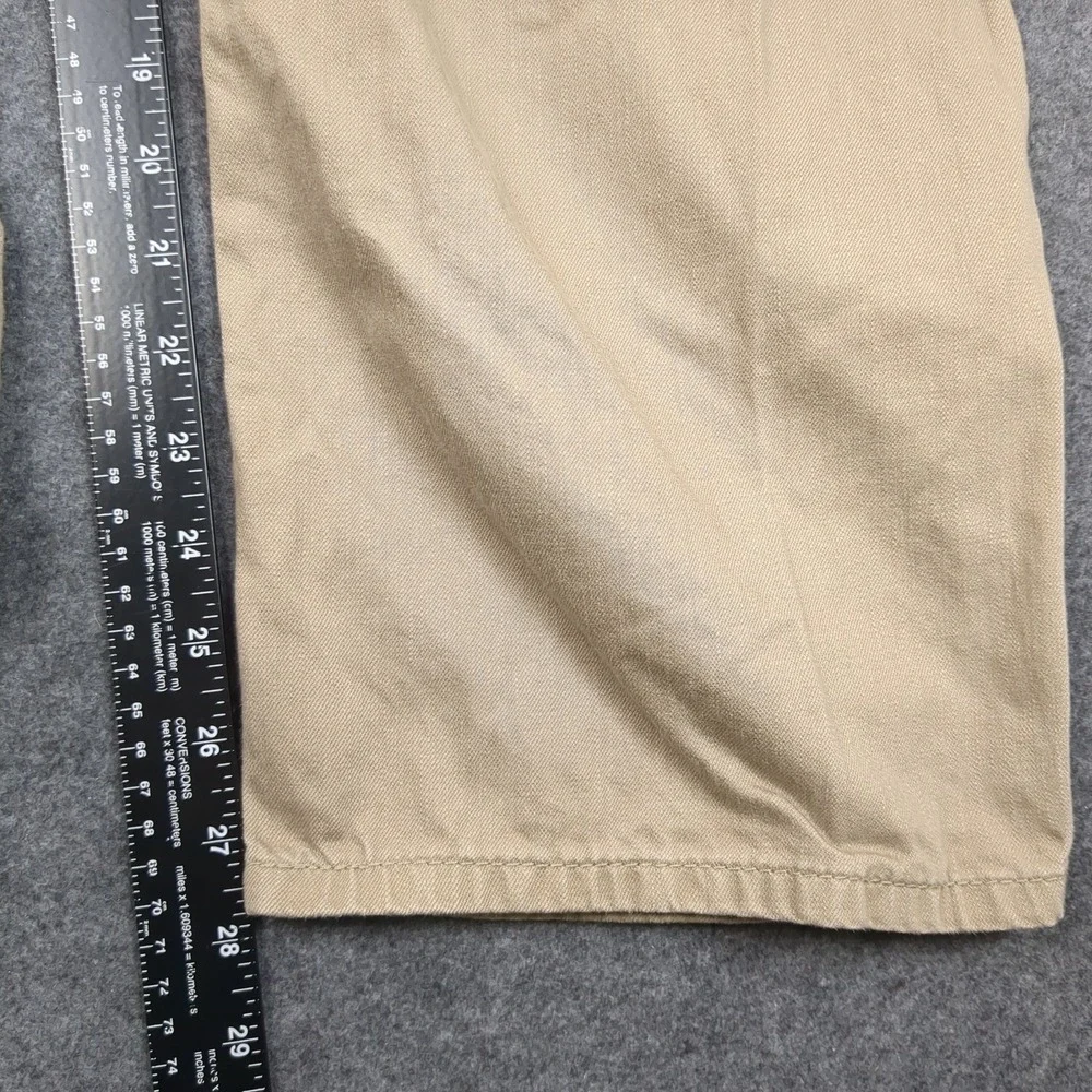 Levi Strauss 559 Jeans Khaki Tan Straight Fit Mens W40 L30‎ Cotton Blend